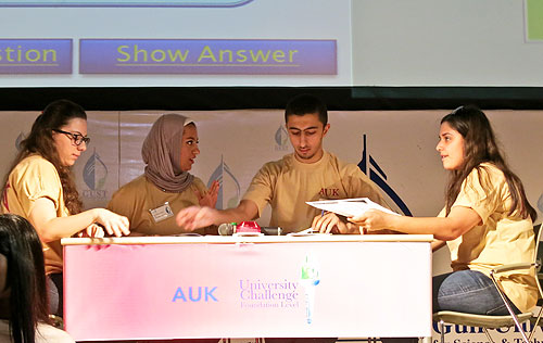 AUK Students Perform Marvelously in First Foundation Level University Challenge