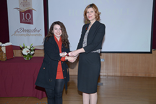 Auk celebrates academic achievements of its top students