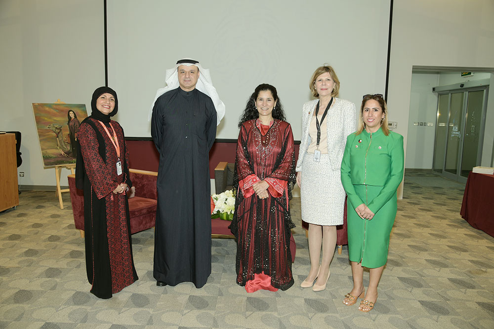 Auk library hosts sheikha intisar salem al-ali for book discussion on 400 years of kuwait