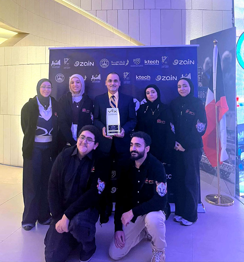 AUK Students Win Best Sportsmanship Award and Reach The Finals at Kuwait National Robotics Competition 2026