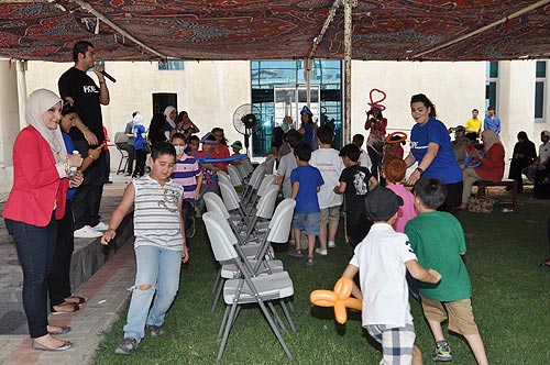 The auk hope club draws a smile on young faces