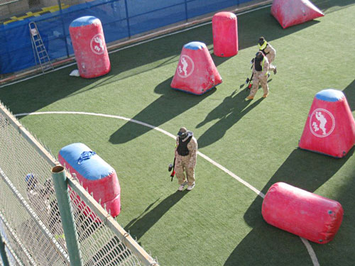 Paintball at auk