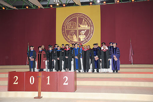 American university of kuwait graduation ceremony 2012