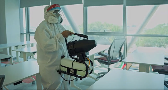 Auk prepares campus for visitors and students