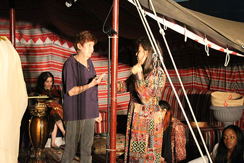 The drama program at auk presents arabian nights