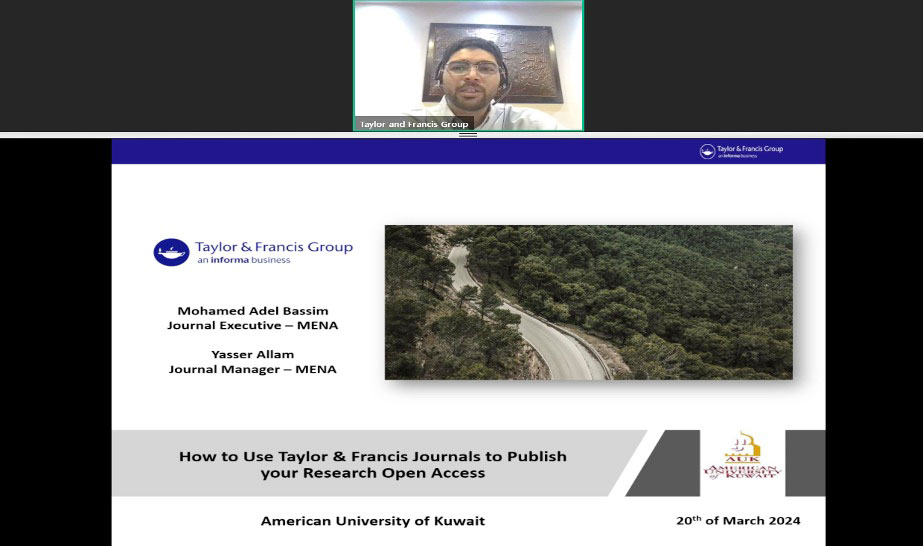 Empowering AUK Faculty: Insights into Open-Access Publishing with Taylor & Francis