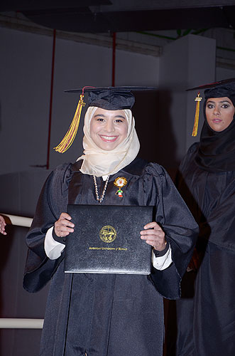 American university of kuwait graduation ceremony 2012