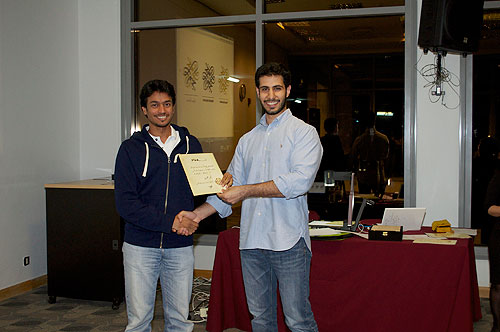 Auk arabic literature club organizes calligraphy workshop by jassim al-nasrallah