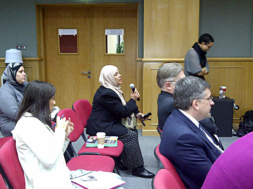 The center for gulf studies at auk hosts lecture on islamist movements in arab politics