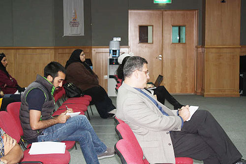 Auks human rights club holds discussion on civil engagement and democracy