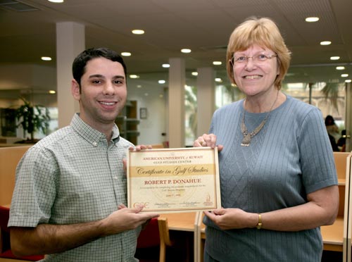 Gulf Studies Awards its Third Certificate