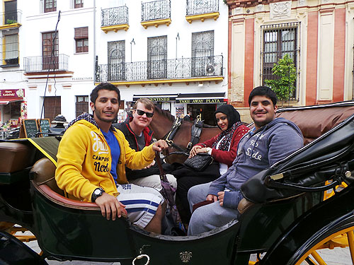 Auk students discover the wonders of andalusia