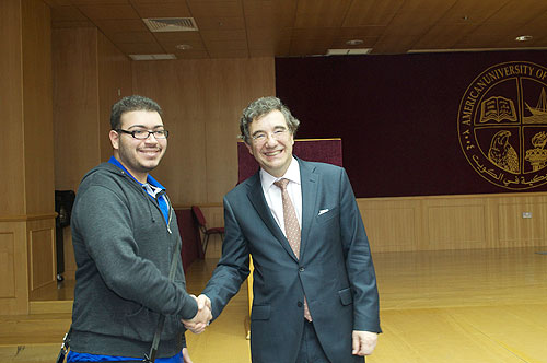 Spanish ambassador celebrates international week with auk