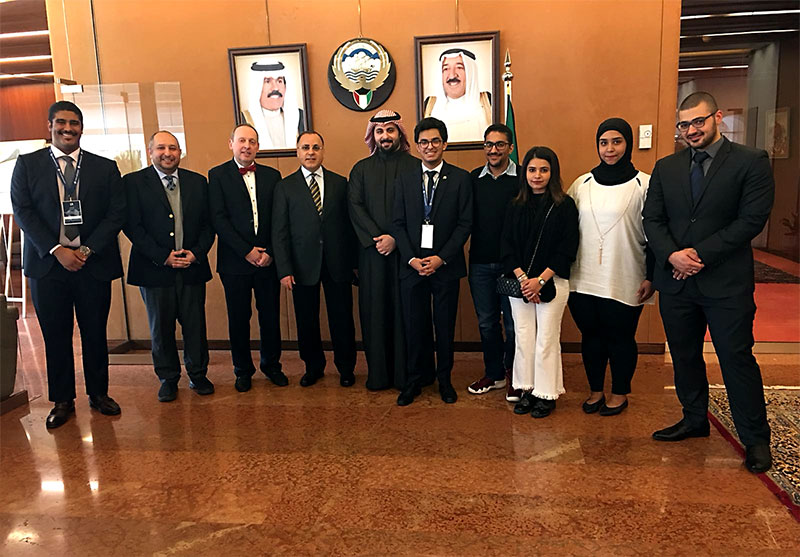 AUK Model United Nations Students Receive Awards at the United Ambassadors Model United Nations Conference