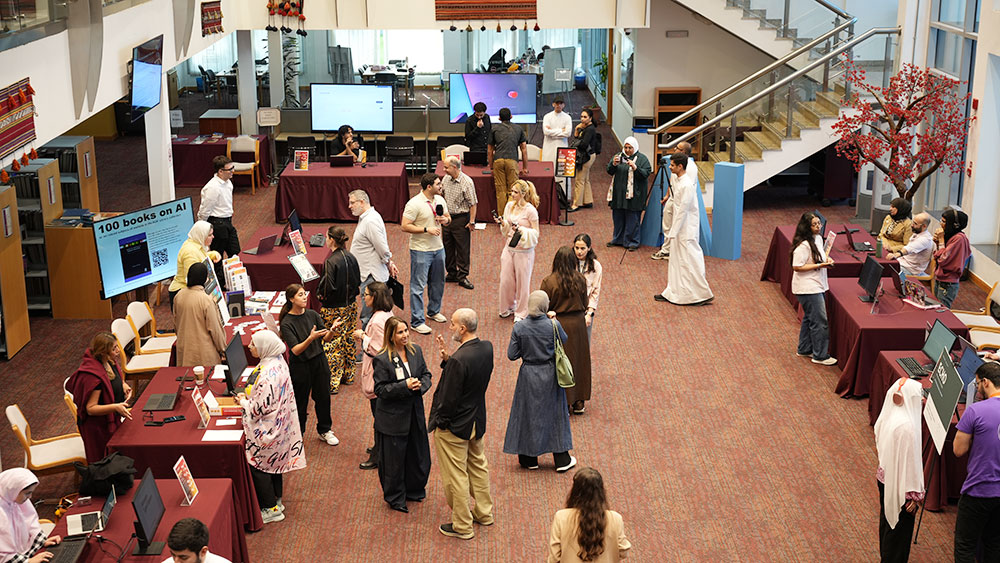 AUK Library AI Showcase Brings Students Together to Explore AI Across Disciplines