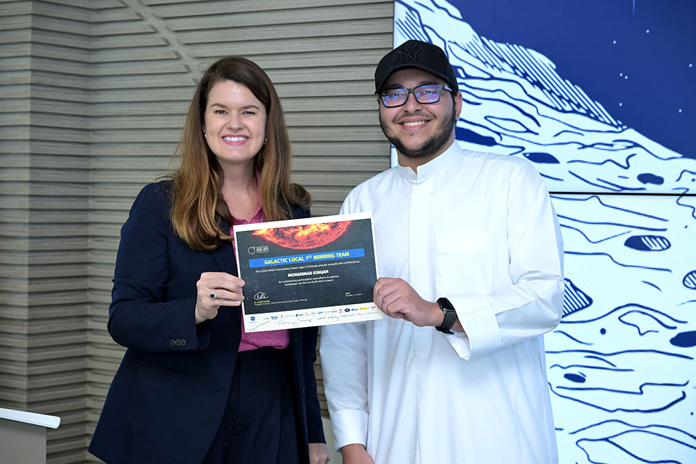 Celebrating innovation auk hosts nasa space apps challenge winners ceremony
