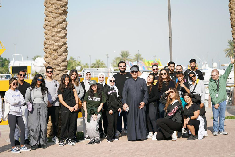 AUK Students Film in Failaka Island