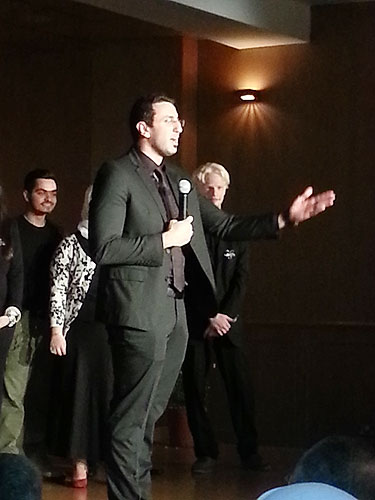 Scratches of syria delivers a message of hope and love at auk