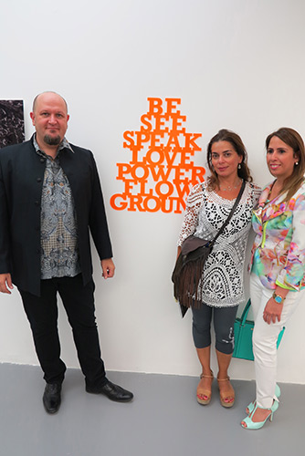 Auk students alumni and faculty participate in talk loveact peace