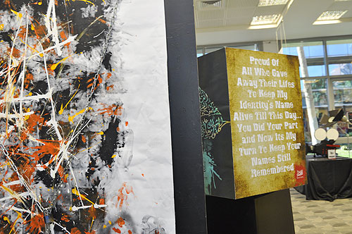 The arts  graphic design program organizes the fall 2011 senior capstone graphic design exhibition