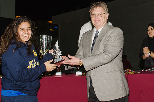 Ask and ges crowned champions of the 3rd annual high school football tournament at auk
