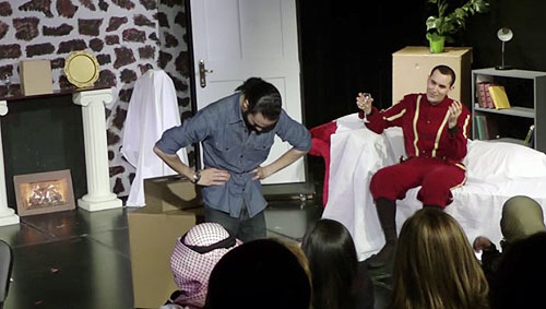 Rudnicks i hate hamlet at the auk black box theatre