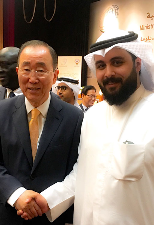 Auk model united nations visit to the kuwait diplomatic institute kdi