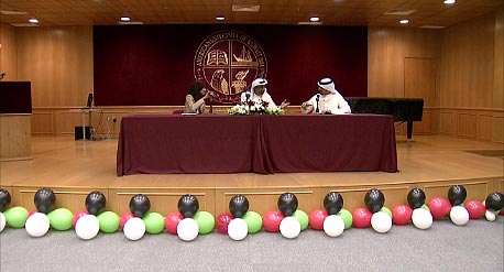 The Arabic Literature Club at AUK Hosts "The 2013 Arabic Poetry Competition"