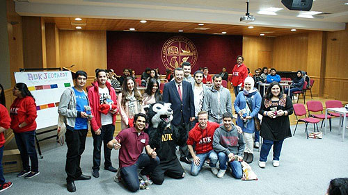 New auk students join the life-long learning community