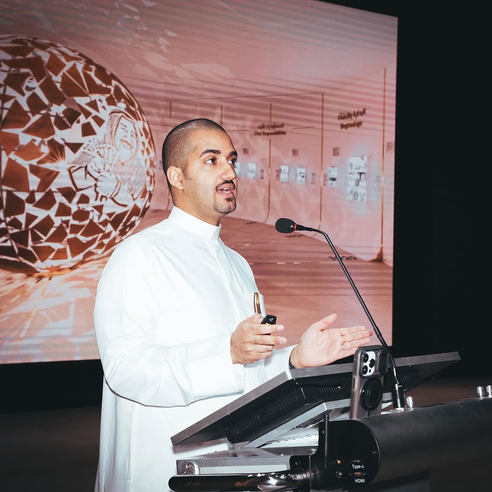 Crafting cultural narratives auk hosts jassim al nashmi