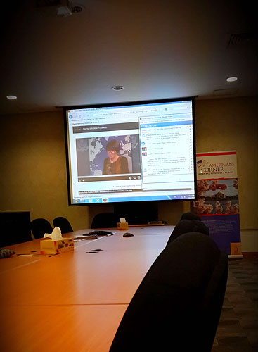 Auk participates in live cnn web discussion