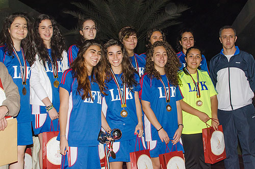 Ask and ges crowned champions of the 3rd annual high school football tournament at auk