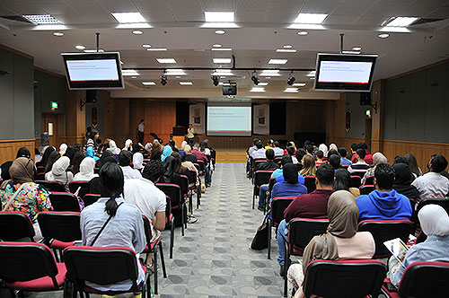 Auk hosts a talk by microsoft
