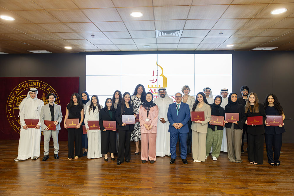 AUK proudly hosted the formal induction ceremony of Beta Gamma Sigma (BGS), the international business honor society