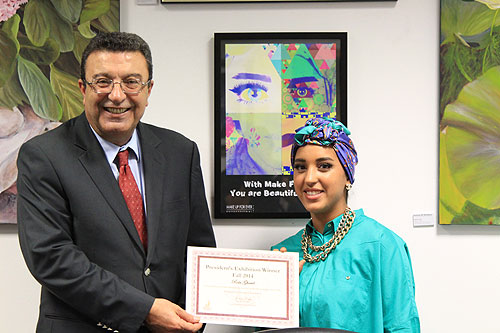 Auk holds the fall presidents art exhibition