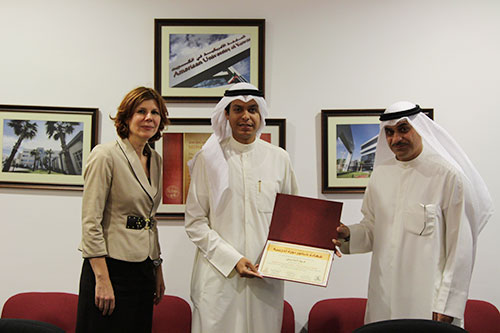 The auk comm department supports a national journalistic excellence initiative