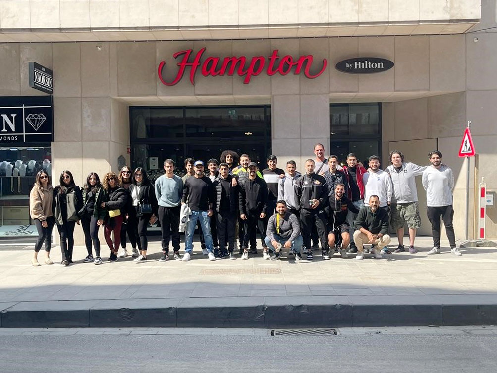 Auk participates in the 2022 pcu university games in belgium