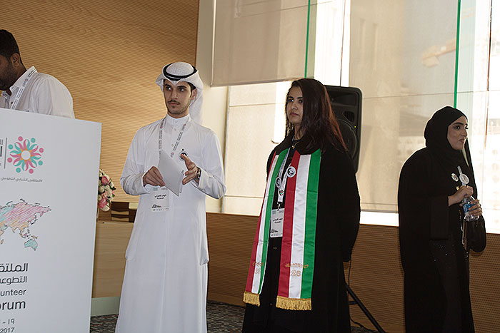 AUK Students Represent Kuwait and AUK at the Fourth Volunteering Youth Forum in Qatar