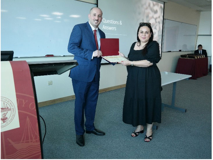 Auk cbe hosts entrepreneur in residence series