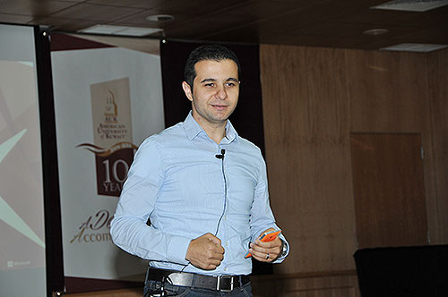 Auk hosts a talk by microsoft
