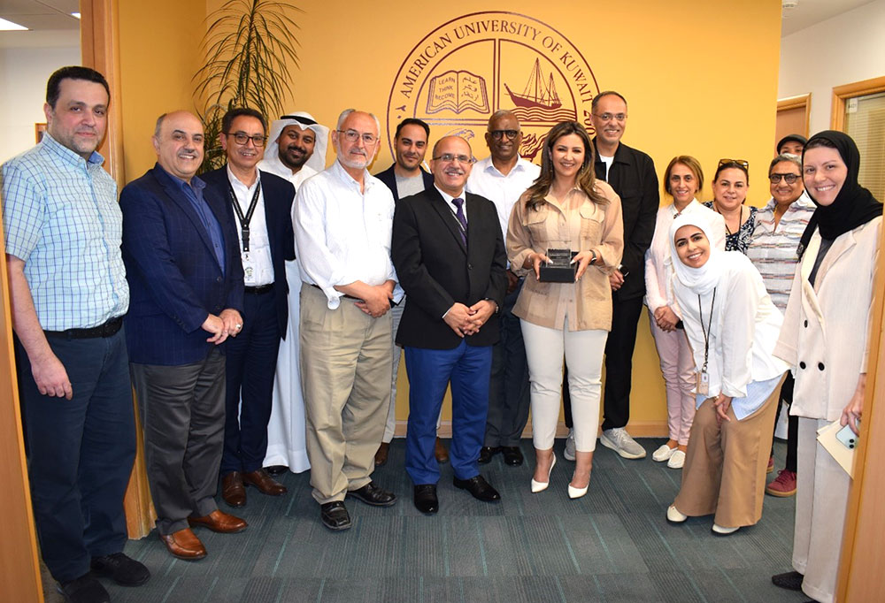 AUK Alumna Taiba Al-Humaidhi Honored by AACSB as 2025 Influential Leader