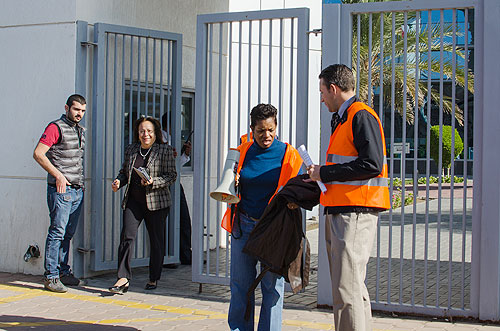 Auk holds a fire drill for safety assurance