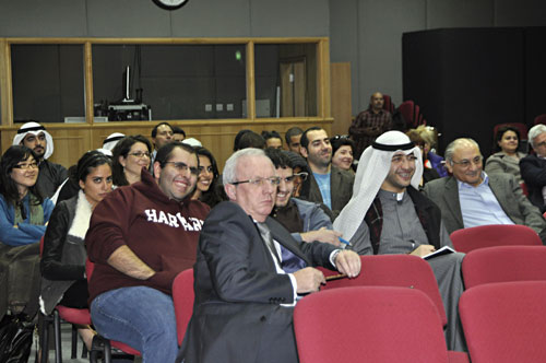 The center for gulf studies at auk and the arabana project co-host a panel discussion about subbiya