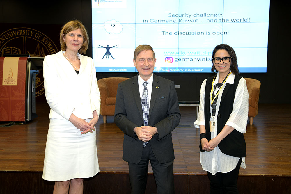 Auk hosts he ambassador of the federal republic of germany