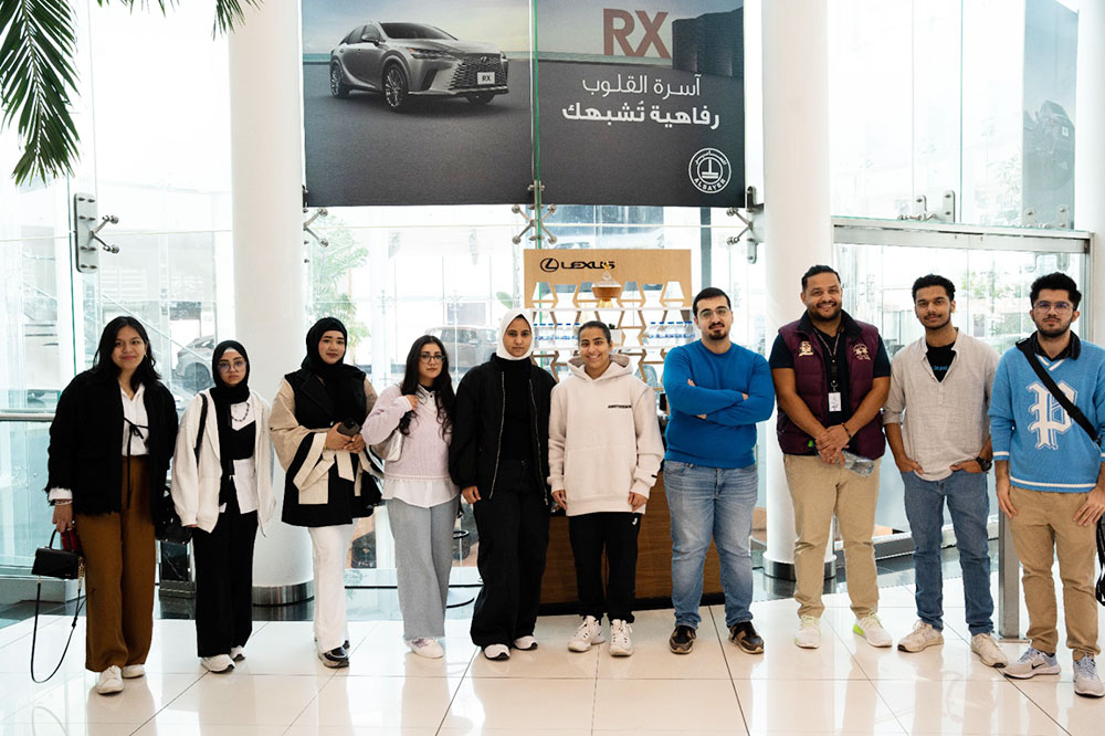 Exploring Professional Paths: AUK Students Navigate Careers at Lexus