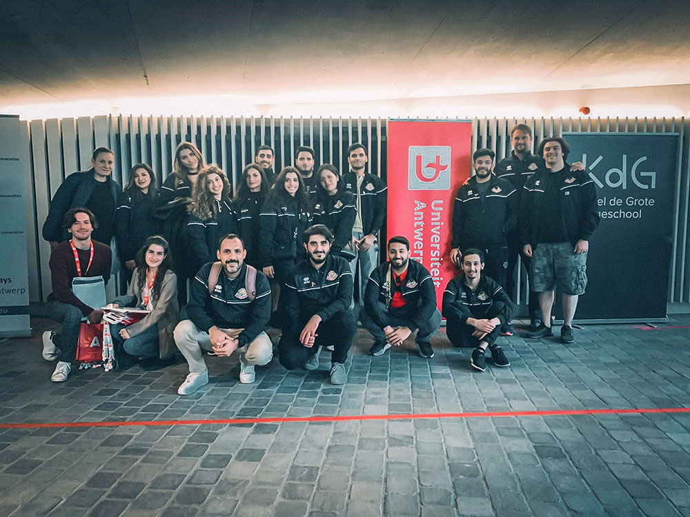 AUK Participates in the 2022 PCU University Games in Belgium