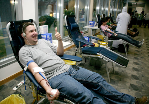 The voice of auk holds 4th annual blood drive