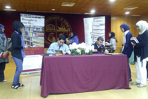 Abdulwahab al-sayed and abdulaziz al-hashash talk at auk