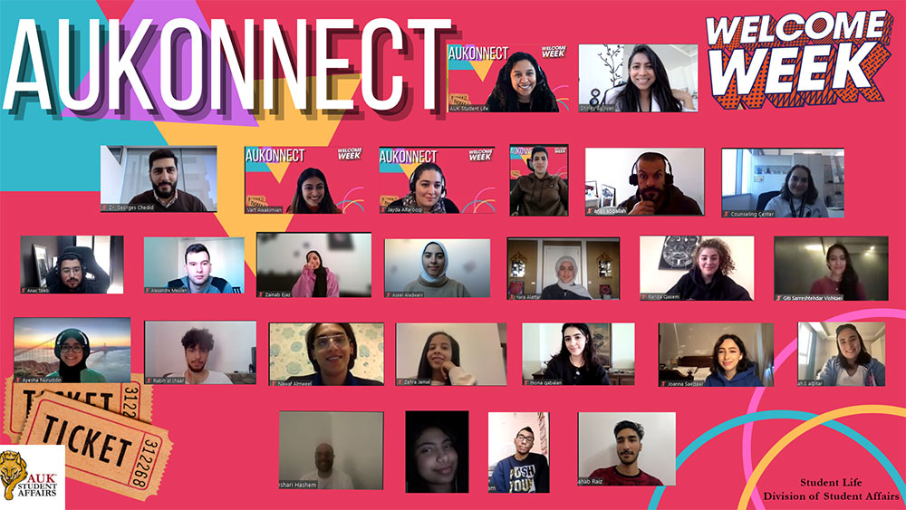 AUK Begins the Spring 2022 Semester with a Virtual Orientation and Welcome Week Activities