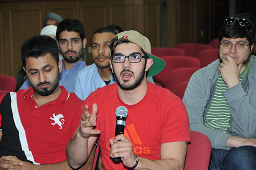 Auk hosts a talk by microsoft